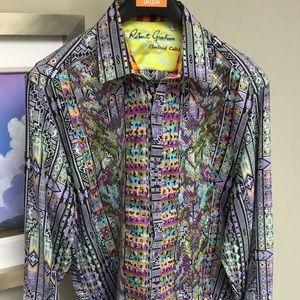 Stunning Robert Graham Limited Edition Embroidered Shirt